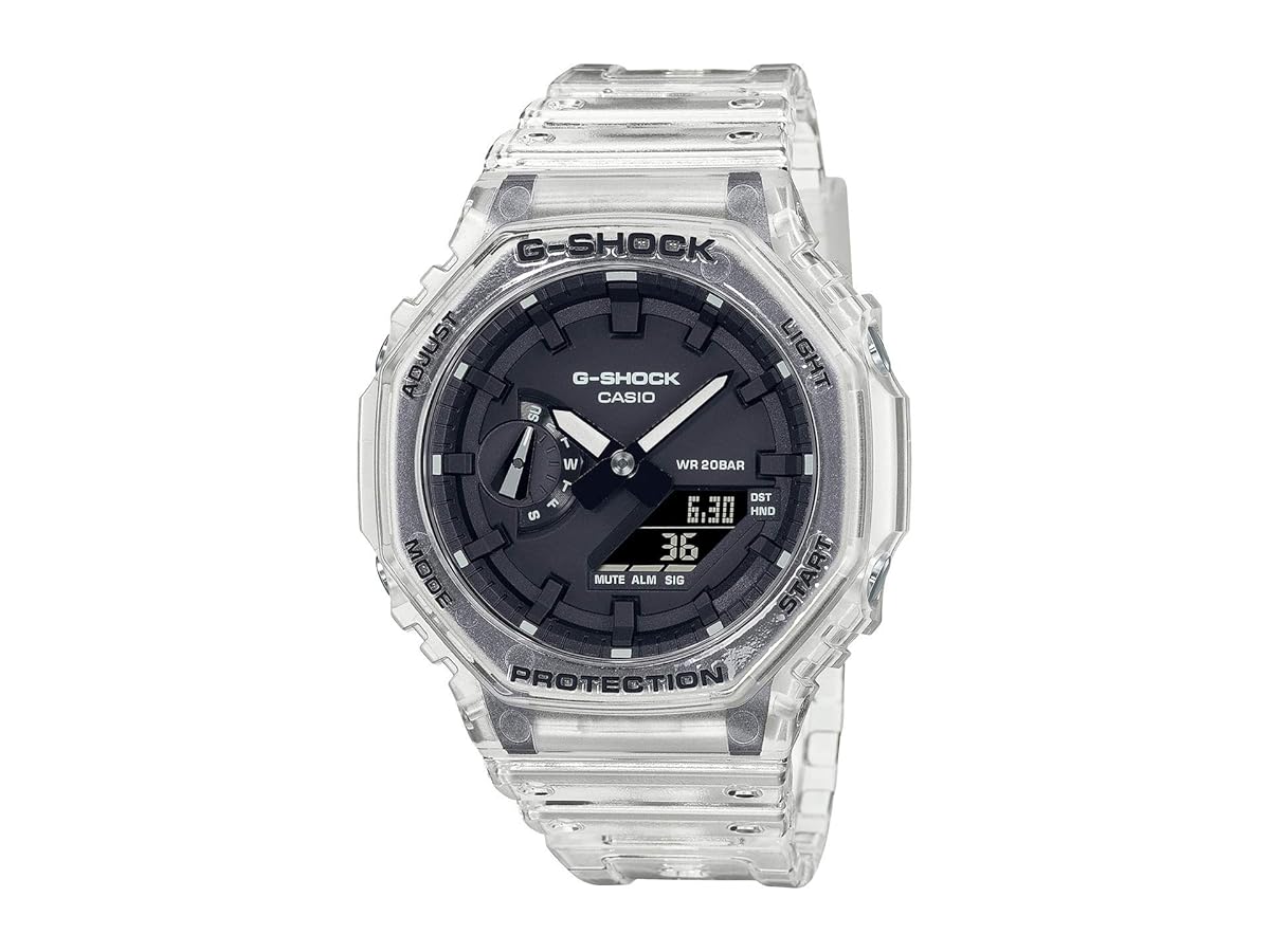 9677様用☆美品☆カシオ Gショック GA-2100 クリアブラック G-SHOCK BASIC gショック ジーショック GA-2100 メンズ 腕時計